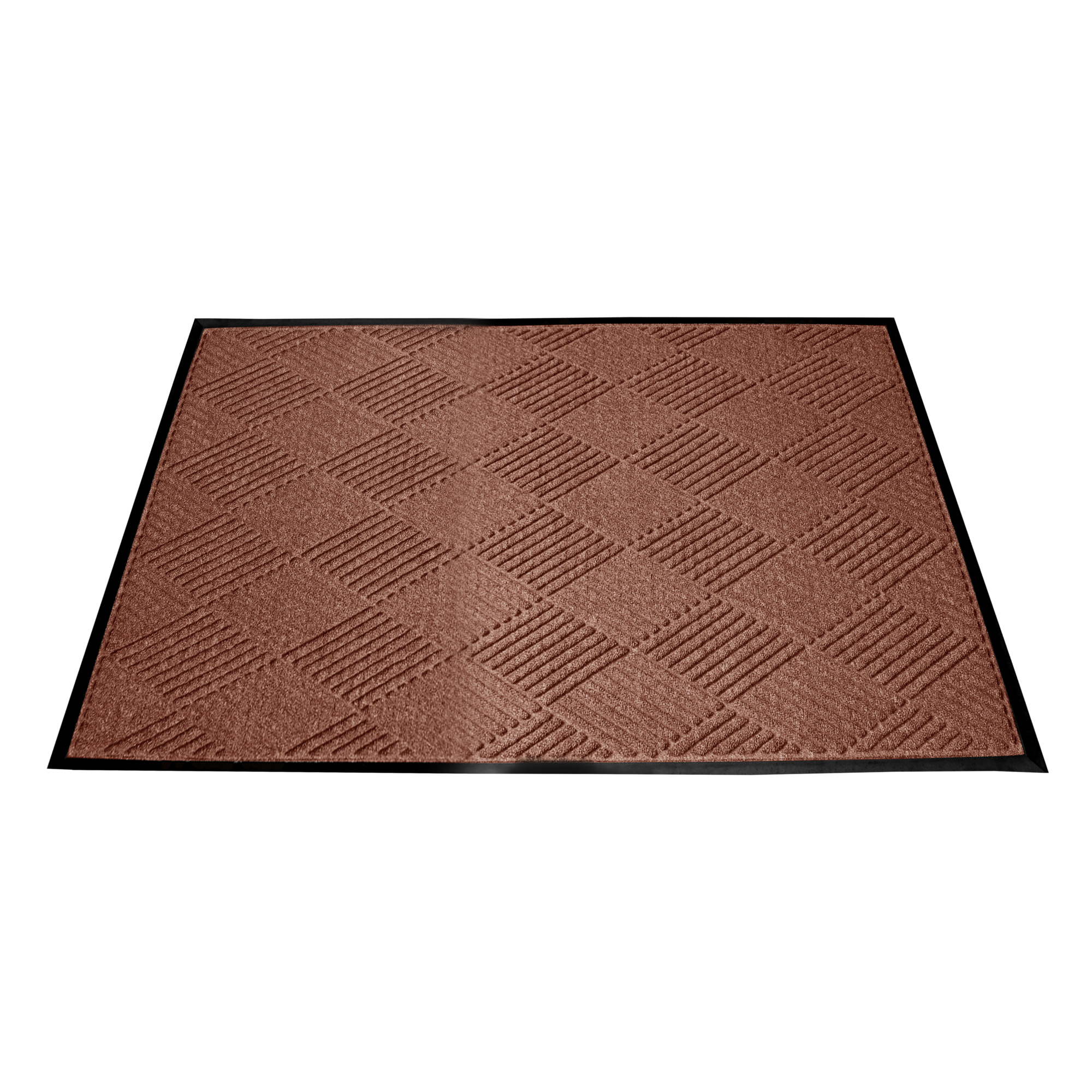 Rhino Mats Opus Commercial-Grade Entrance Mat — 3ft. x 5ft. x 3/8in., Indoor/Outdoor, Brown, Model# OPUS-3660BR